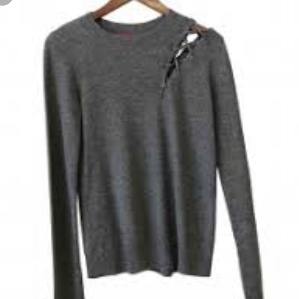n:Philanthropy wool/cashmere Rocco Lace Up Sweater